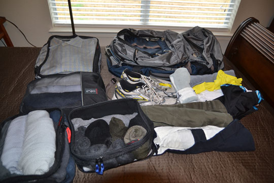 Clothes for the trip…